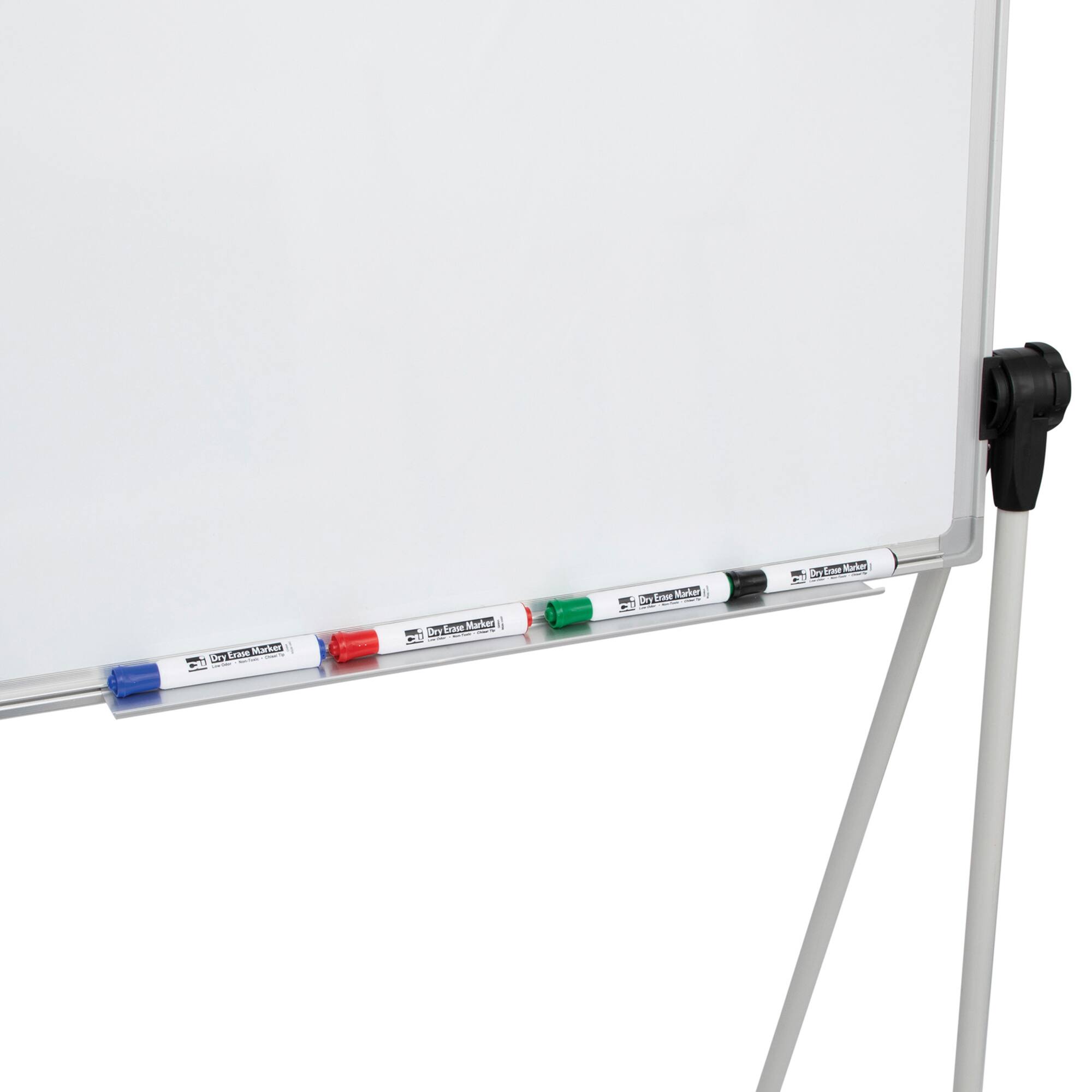Charles Leonard® Double Sided Magnetic Whiteboard Easel